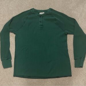 Green Henley Shirt